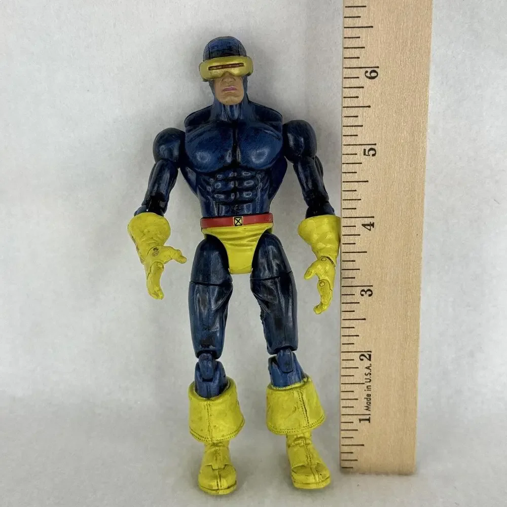 Vintage 2005 Cyclops Marvel X-Men Action Figure Toy Biz 6.5